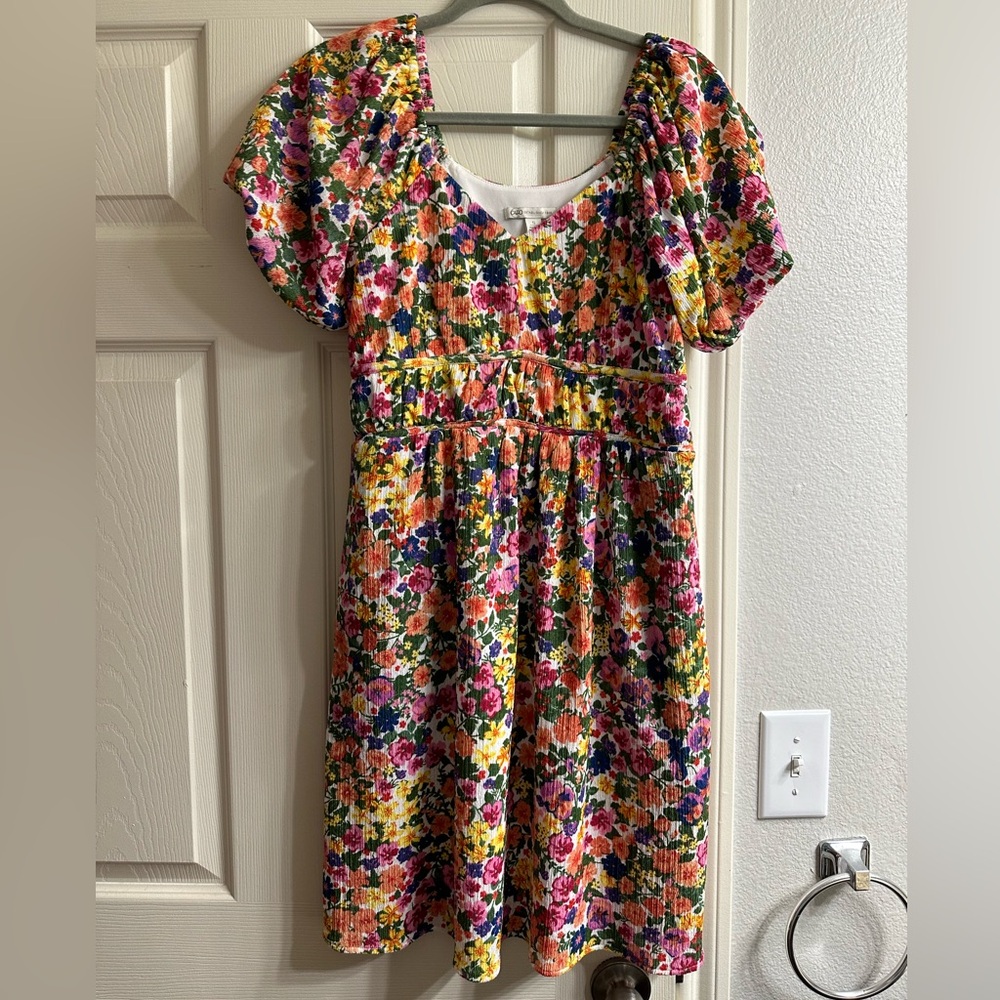 Cato floral dress